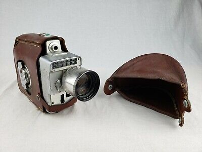 Cámara de cine vintage Kodak con estuche de campo de viaje estuche de transporte fotografía decoración