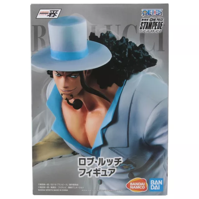 BANDAI Figuarts ZERO ONE PIECE Rob Lucci Rucchi Figure Film Gold *READ*