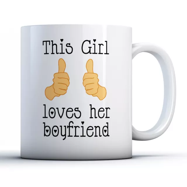 This Girl Loves Her Boyfriend - Printed Mug