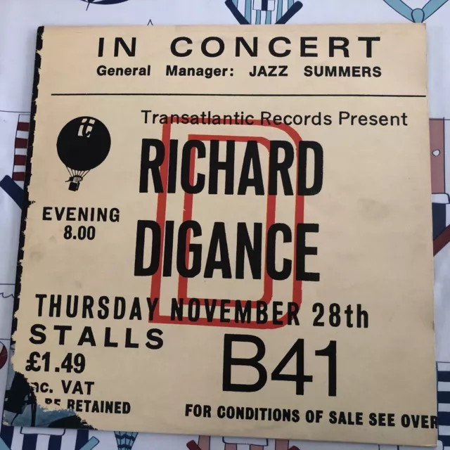 Richard Digance - In Concert - UK Folk LP