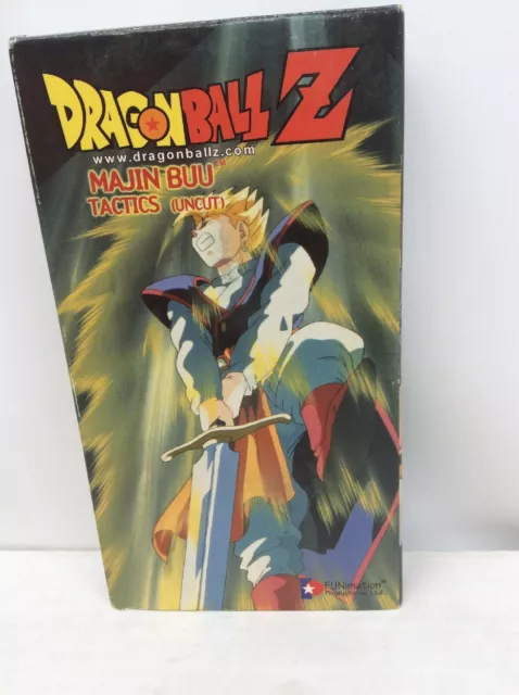 Dragonball Z Tactics Uncut VHS Majin Buu Saga DBZ Anime Akira Toriyama  Vintage 704400033537