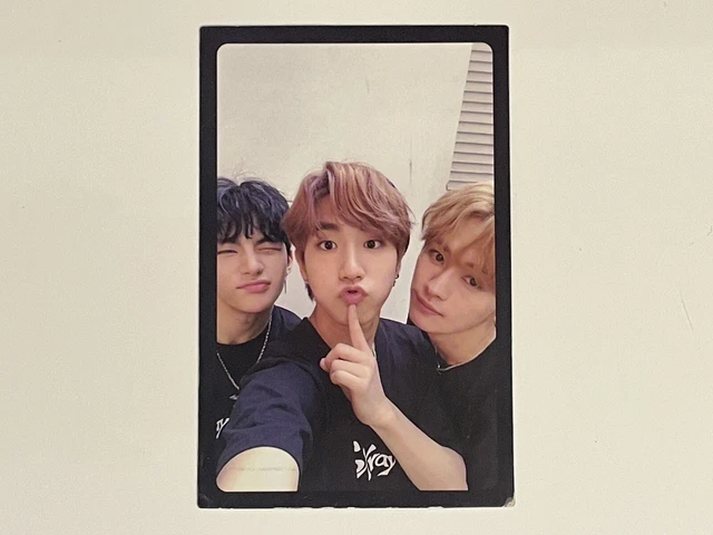 Stray Kids I Am Not Official Lee Know Hyunjin Han Jisung Unit Photocard DAMAGED