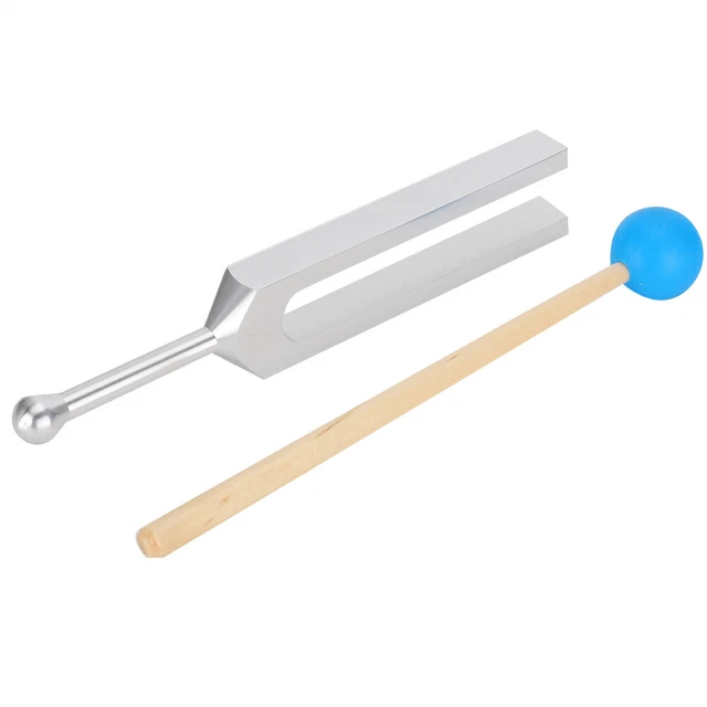 Forchetta sintonizzazione lega di alluminio 528 HZ martello set di strumenti terapia sonora guarigione GF0