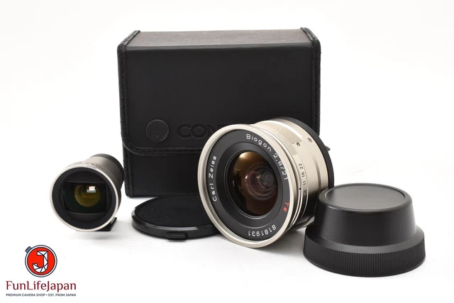 MINT CONTAX CARL Zeiss Biogon T* 21mm f/2.8 Lens G1 G2 w/ Box