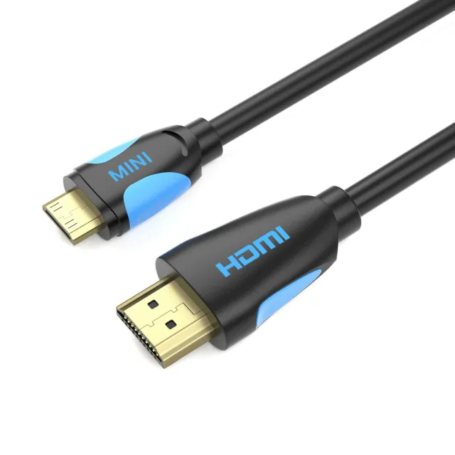 mini HDMI Kabel High Speed Adapterkabel 4K UHD 2160p für Tablet Kamera Notebook