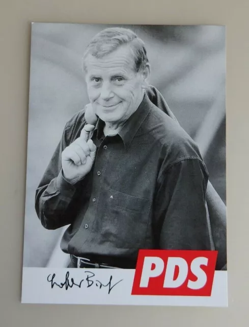 Autograph Lothar Bisky PDS or The Left Politician MdB (73125)