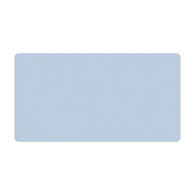 Mouse Mat Stain-resistant Protector Water-resistant Keyboard Mat Wate Light Blue
