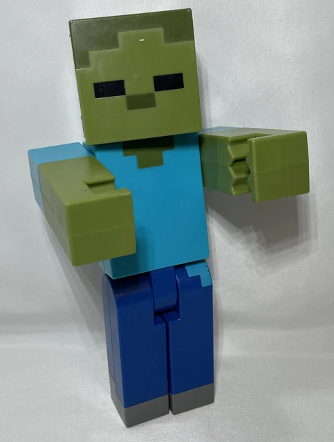 Figurine Minecraft 8.3cm Articulée - Personnages Pixelisés Avec