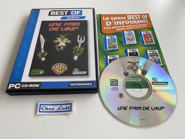 Jeu PS1 : Une Faim De Loup - Version PAL FR, Neuf Sous Blister !