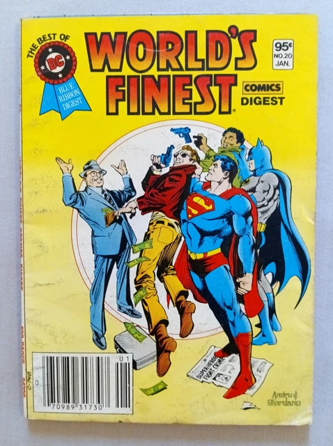 Best Of Dc Blue Ribbon Digest #20, World's Finest, Bronze Age, Vg-Fn, 1982