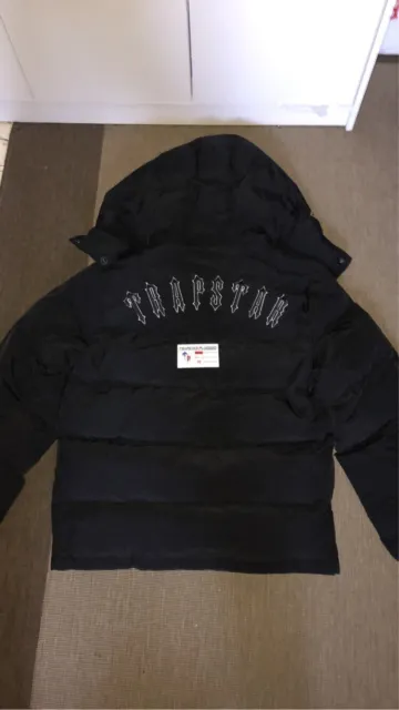 Trapstar Irongate Puffer Jacket Black - Size M - Authentic(receipts Available)