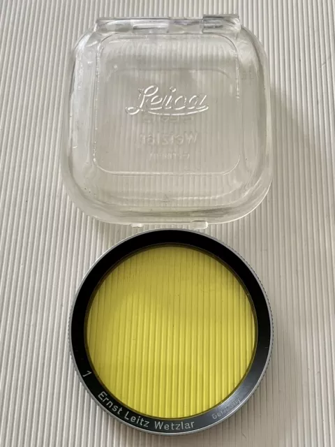 Leitz Leica Yellow Filter 39mm