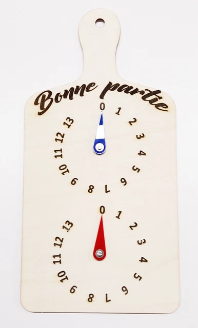 Compteur De Points De Pétanque – PVC 300x300mm – Fabrication Française – Gbpresta (Neuf)