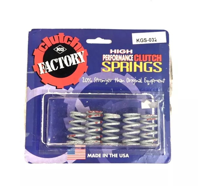 New Open Box KG Clutch Factory High Performance Clutch Spring Set | KGS-032