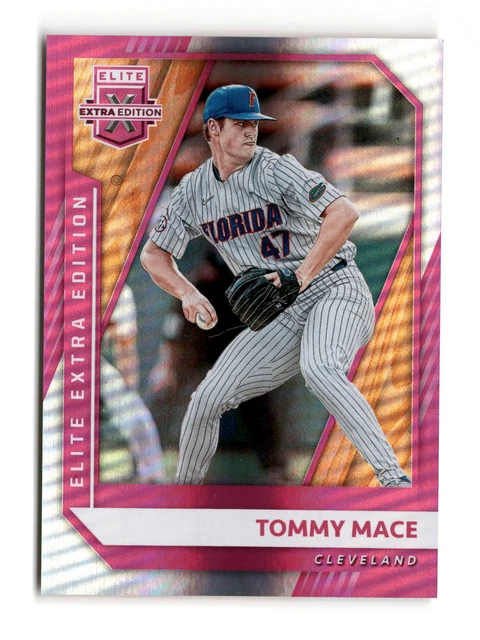 2021 Panini Elite Extra Edition Pink #69 Tommy Mace  Cleveland Indians