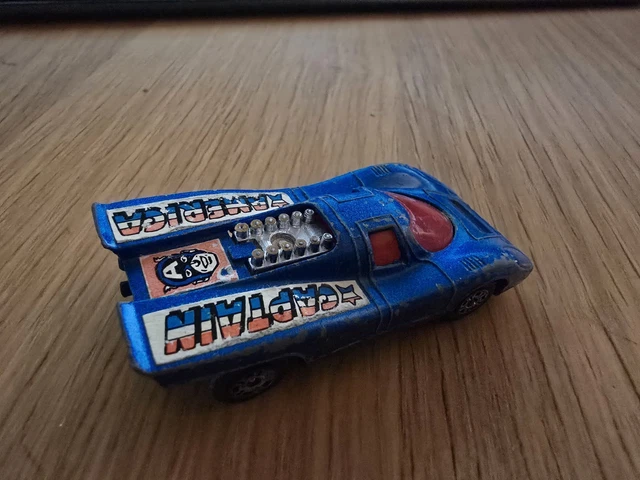 RARE* CAPTAIN MARVEL Corgi de 1979 - Audi MATchBOX Super
