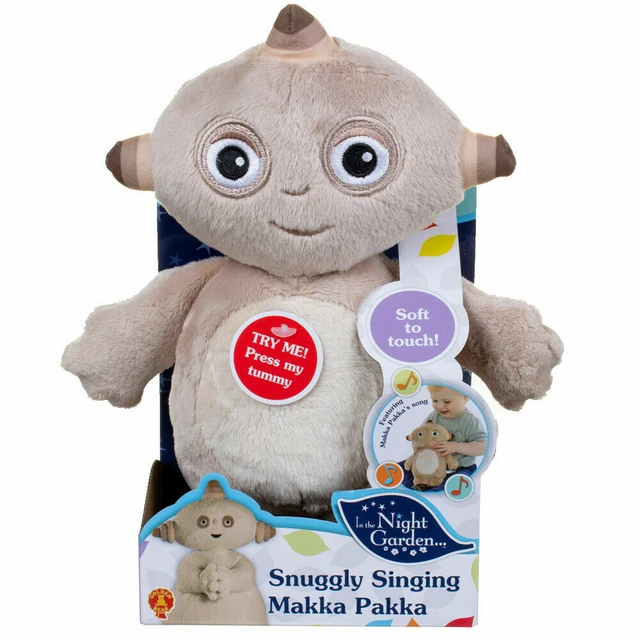 IN THE NIGHT Garden Snuggly Singing Soft Toy 30cm Makka Pakka