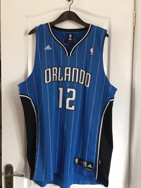 NBA Orlando Magic Dwight Howard 12 jersey  Adidas blue size XL Adult