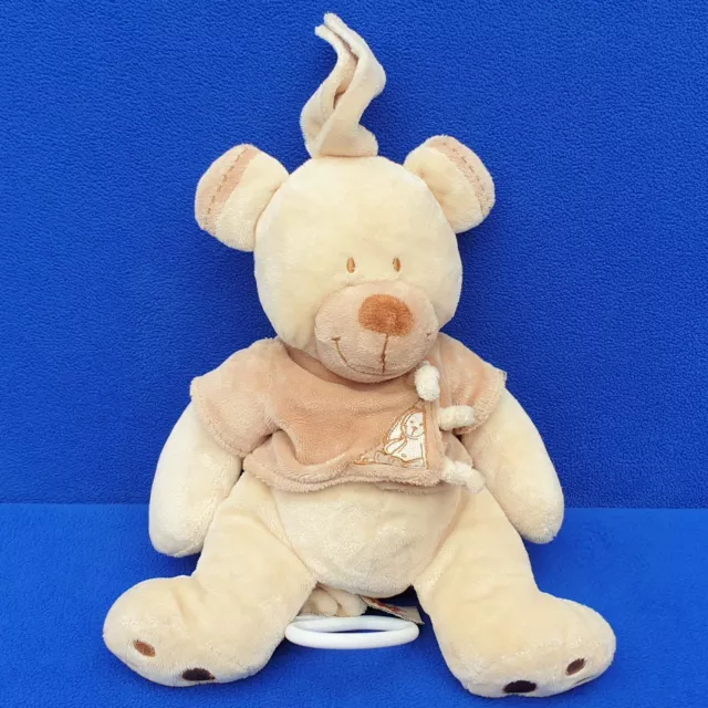 Nicotoy Bär Teddy Stofftier Spieluhr 25 Cm Bear Braun Lullaby