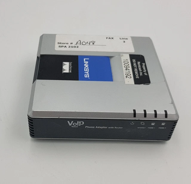 CISCO VOIP PHONE Adapter With Router Spa2102 4.00 PicClick AU CISCO VOIP PHONE Adapter With Router Spa2102 4.00 PicClick AU