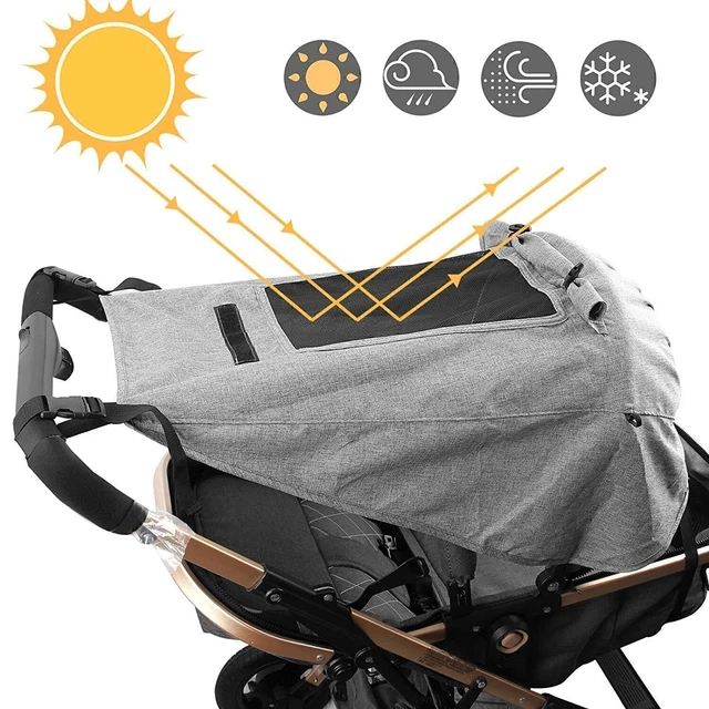 UNIVERSAL BABY STROLLER Awning Sun Shade Stroller Buggy Canopy Pushchair Paraso £7.69 PicClick UK