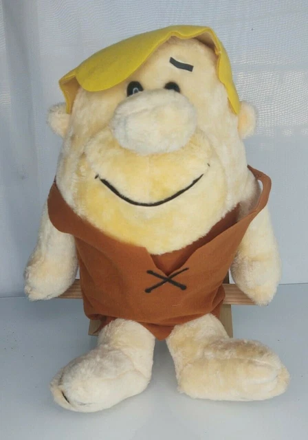 BARNEY RUBBLE PLUSH 20 Flintstones Nanco 1989 Hanna Barbera Carnival barney-rubble-plush-20-flintstones-nanco-1989-hanna-barbera-carnival
