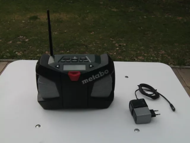 Metabo PowerMaxx RC 12 Baustellenradio, Baustelle, Radio