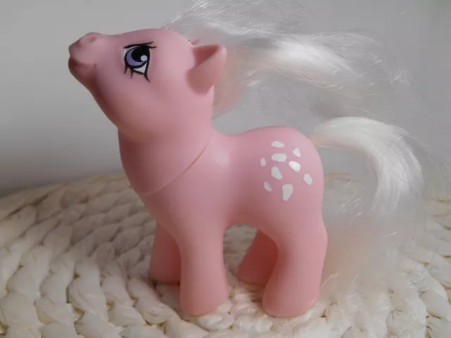 mon petit poney my little pony HASBRO G1 BABY COTTON CANDY 1984 VINTAGE HK MLP