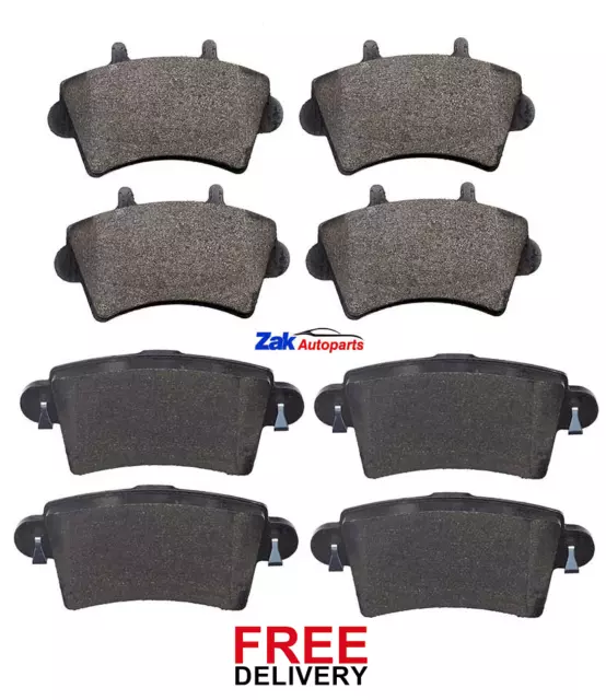 For Renault Master & Vauxhall Movano (2000-2010) Front & Rear Brake Pads Set New