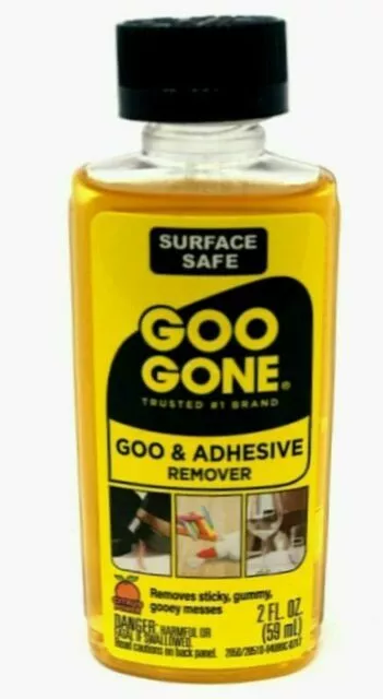 4PK Goo Gone Original Spray Gel Goo & Adhesive Remover Gum Tape Wax Crayon  12oz