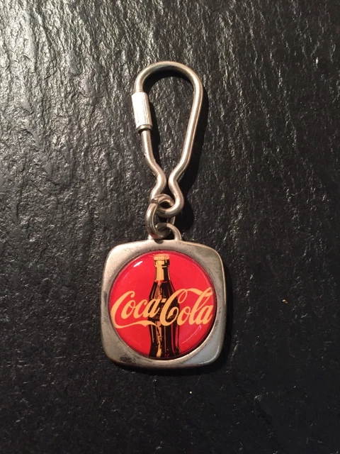 Vintage 1980's Coca Cola Key Chain, Made in France. Makes A Great Gift!
