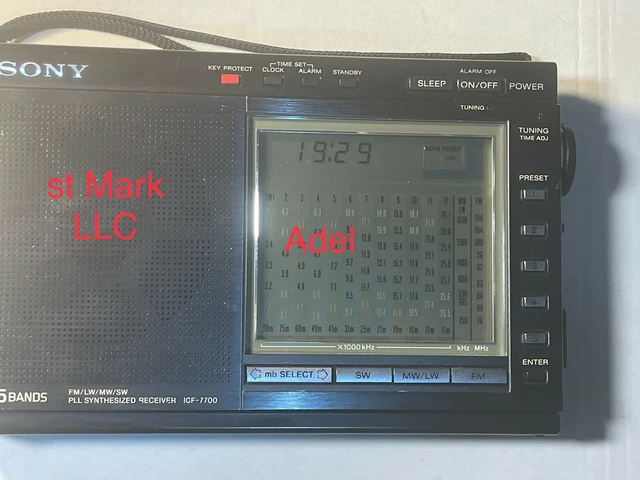 YOSOO Récepteur radio toutes bandes écran tactile couleur WiFi FM LW MW