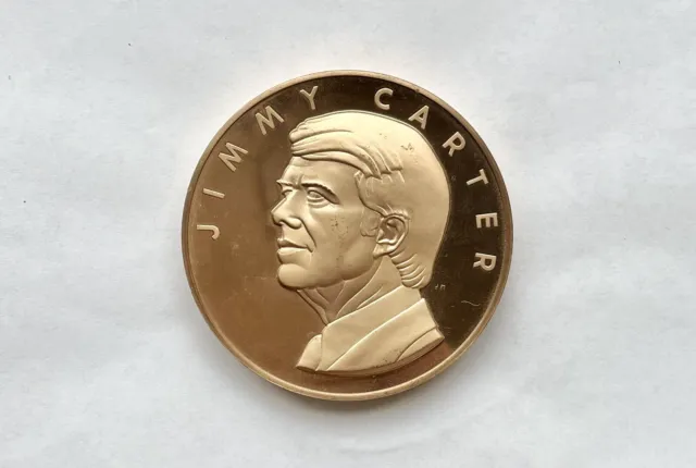 Official Jimmy Carter Inaugural Commemorative Medallion - Jan. 20, 1977