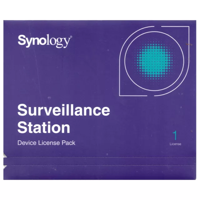 Synology IP Camera 1-License Pack Kit for Surveillance Station - DS418 DS2419+