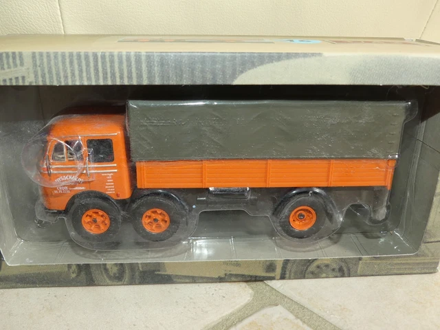 Altaya/Ixo 1/43 Mercedes-Benz LP334 Camion Plateau Ridelles Bâché 1963 - Neuf