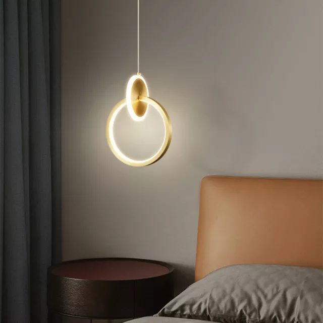 LED Pendant Light Home Chandelier Lighting Bedroom Lamp Bar Gold Ceiling Lights