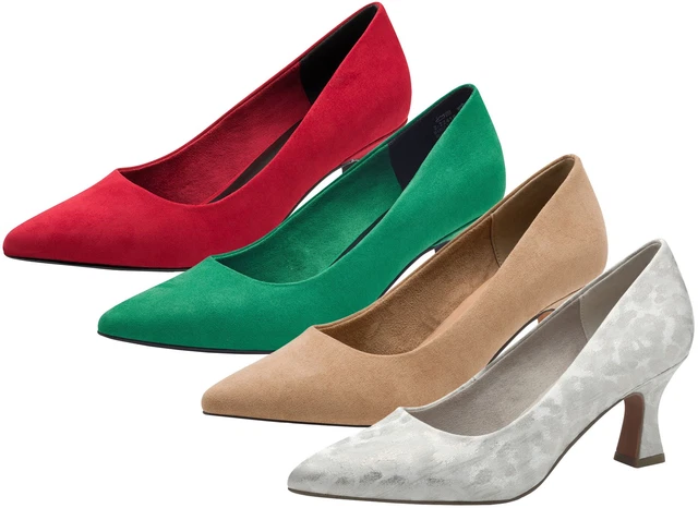 Escarpins Femme MARCO TOZZI - Confort Optimal, Semelle Feel Me, Textile Durable - Modèle élégant