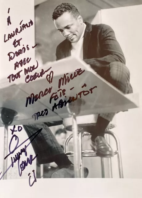 QUINCY JONES - hand signed photo, long dedication, autograph, Thriller Jackson