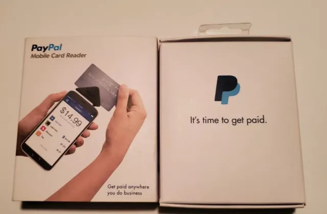 PayPal Mobile Card Reader Compatible W/IPhone,Android, Windows Devices