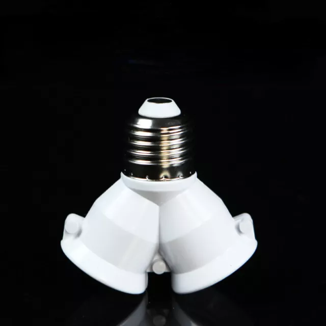 E27 POUR E27 2 Vis Ampoule Douille Double Accessoire Lampe
