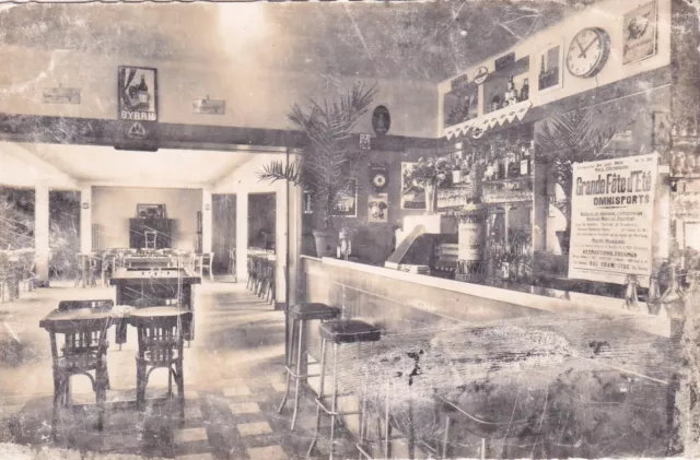 Carte postale ancienne postcard GROS-TENQUIN MOSELLE hôtel TRAUTMANN écrite