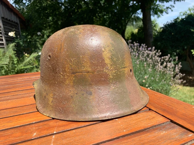 M42 Stahlhelm Wehrmacht 2Weltkrieg 3 Ton getarnter 3