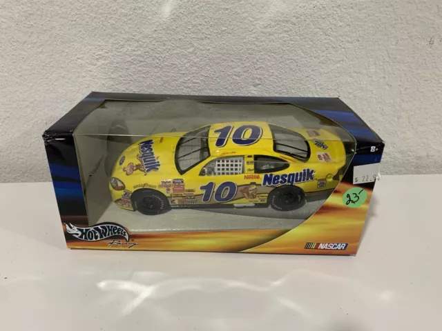 1999 Hot Wheels Ford Nesquik #10 Race Car, Made in Thailand