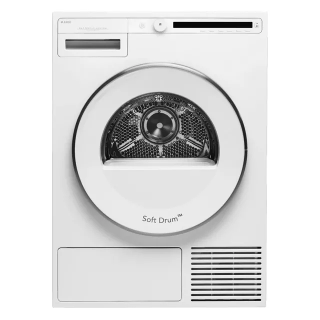 Asko Classic T208CWU 24" White Front Load Electric Dryer