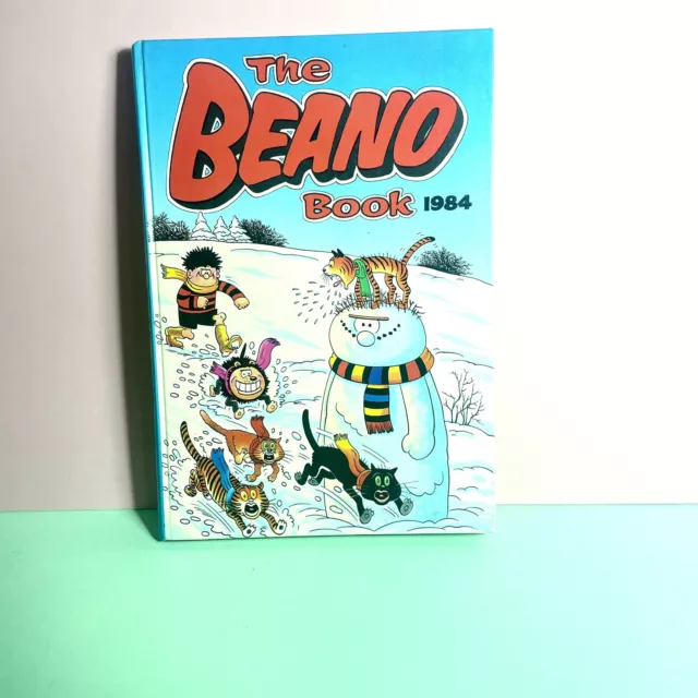 The Beano Book Annual 1984 Hardback 40th Birthday Gift Dennis The Menace 2