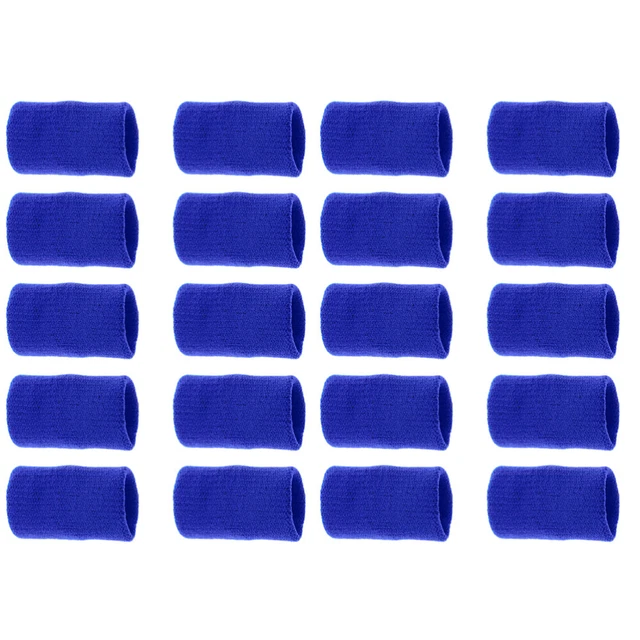 20 pz protezione dita articolata nylon manicotti elastici per pollice supporto