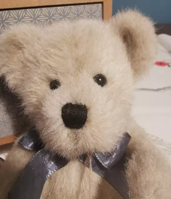 Boyds Bears Tyler T Bear Teddy Bear Plush Soft Toy Retired Tagged Jointed ID Tag