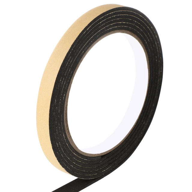 BLACK DUCT TAPE Foam Sealant Double Sided Hob Cooker Sealing Strip £3.
