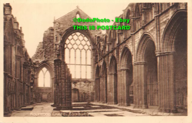 R377320 Edinburgh. Holyrood Kapelle. Schloss Serie