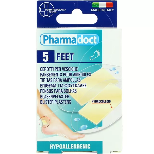 Pharma doct - Pansements pour ampoules hypoallergenic - 5 pcs